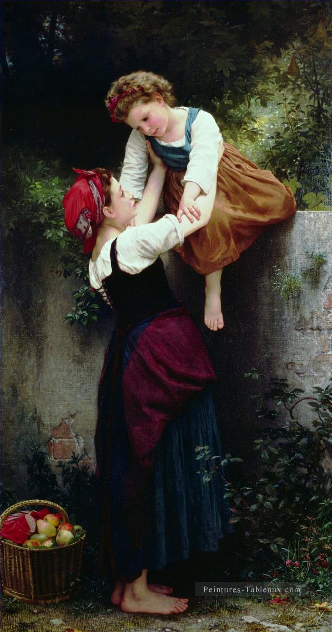Petites maraudeuses réalisme William Adolphe Bouguereau Peintures à l'huile